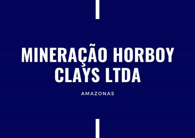 MINERAÇÃO HORBOY CLAYS