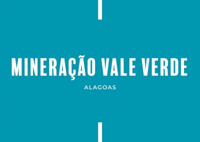 MINERAÇÃO VALE VERDE